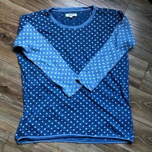 Madewell top loose fit xs